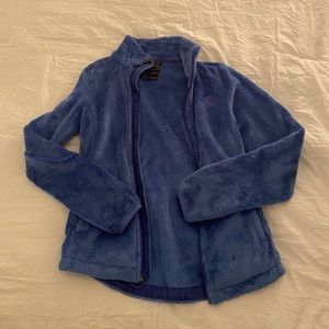 The NorthFace Furry Fleece Jacket.
